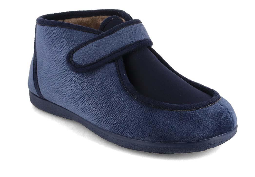 Varomed vital Men's Velcro Slippers Maxi, Marine