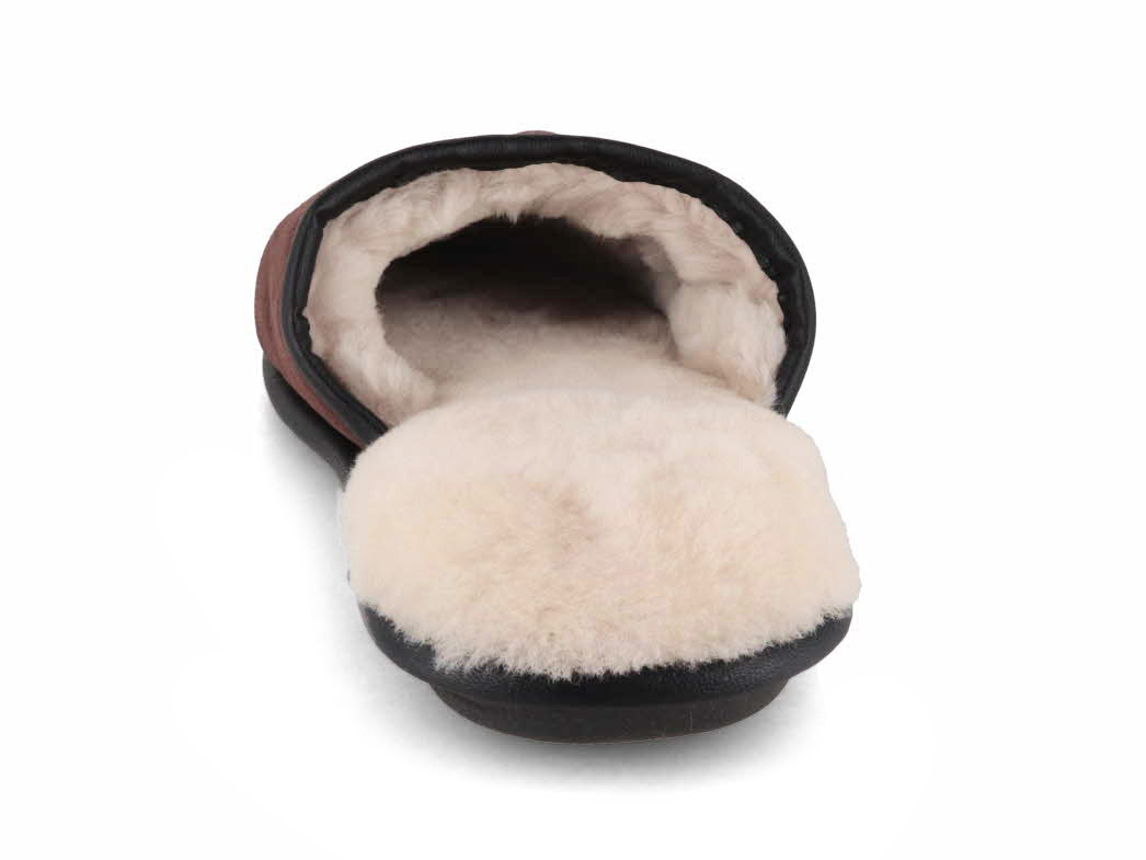 Lammbock® Men's Shearling Slippers Ramsey, brown
