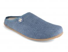 LIVING KITZBUEHEL Cotton Slippers, Denim