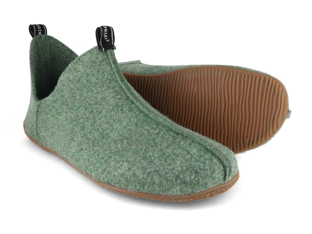 Hausschuhe Kinder | Living Kitzbühel 4020-415 Lily Pad Wolle