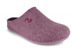 Thies Women recycled felt Slippers, lilac