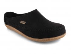 HAFLINGER� Slipper Clog | Blizzard Credo, Black