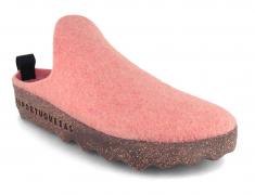 ASPORTUGUESAS Women Felt Clogs 'Come', salmon