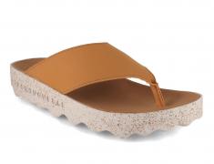 ASPORTUGUESAS Women Sustainable Sandals 'City Line Cami', camel