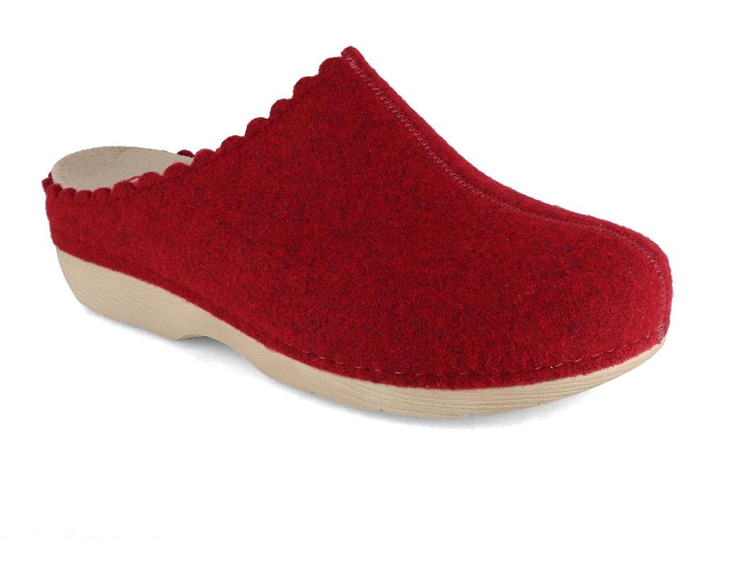 BERKEMANN Berkoflex Clog | Edona, Dark Red