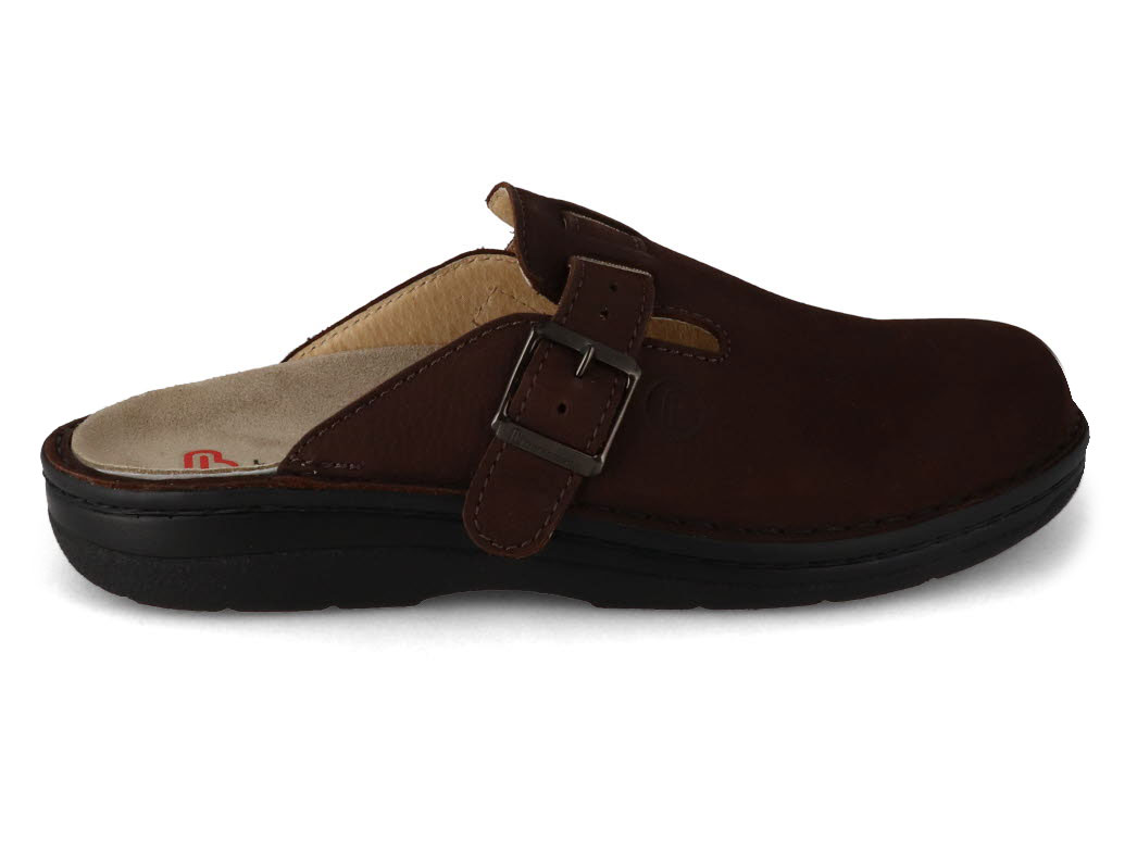 BERKEMANN Berkoflex Leather Clog Max Mocca Express Shipping