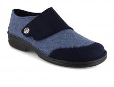 Berkemann Jarla, blue/dark blue | BERKOFLEX Slippers