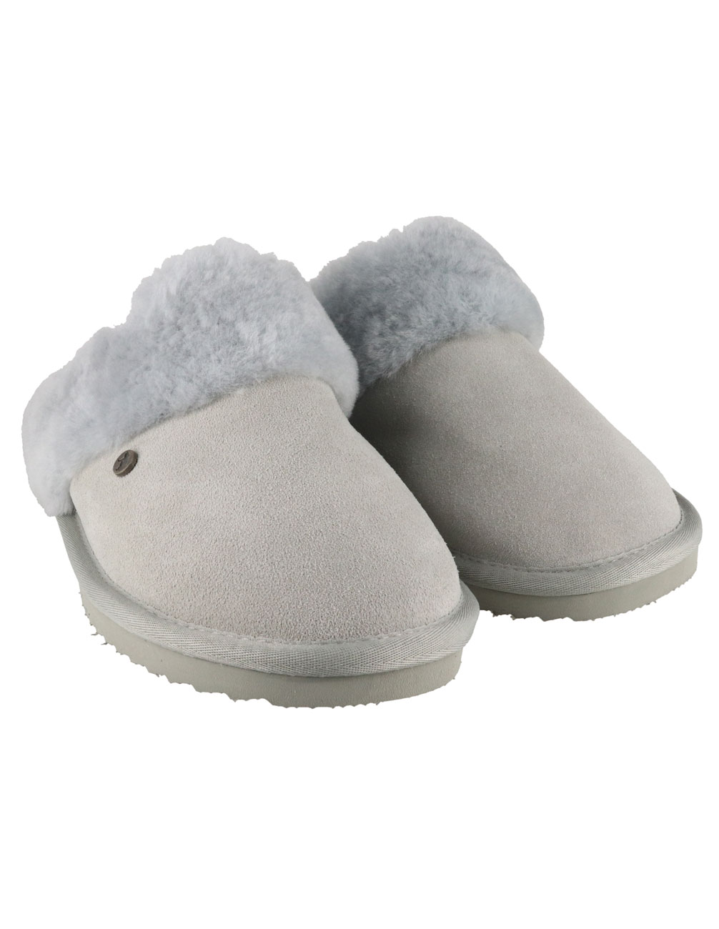 WARMBAT Women Suede Slippers | Flurry, Ice Blue | Free