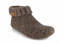 Gottstein Men Women Slipper Boots 'Knit Boot', brown