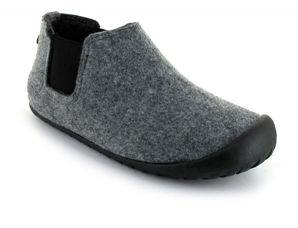 Gumbies | Men Women Slippers Brumby, Grey-Charcoal | Free US Shipping