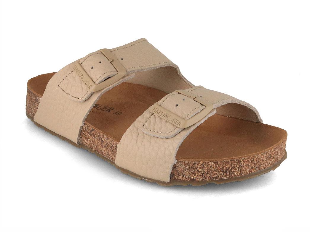 HAFLINGER Bio Bonnie, creme | Women leather Sandals