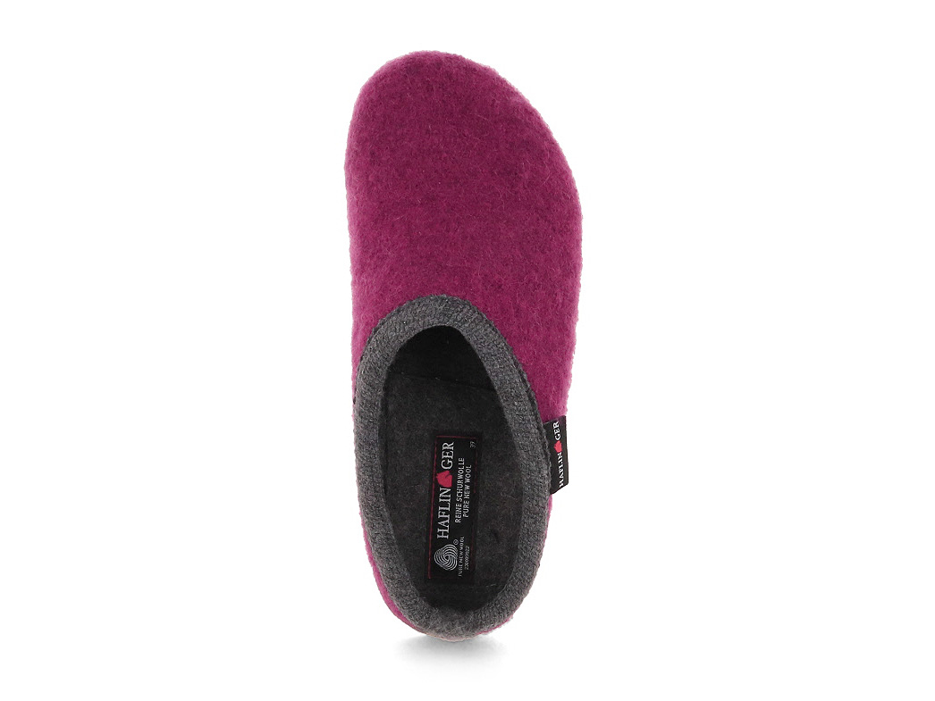 Haflinger pantoffels dames Grizzly Panda 721004, grootte:45 EU