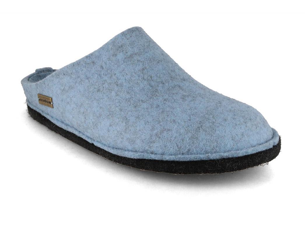 HAFLINGER Flair Sof', ice blue | Women Felt Slippers