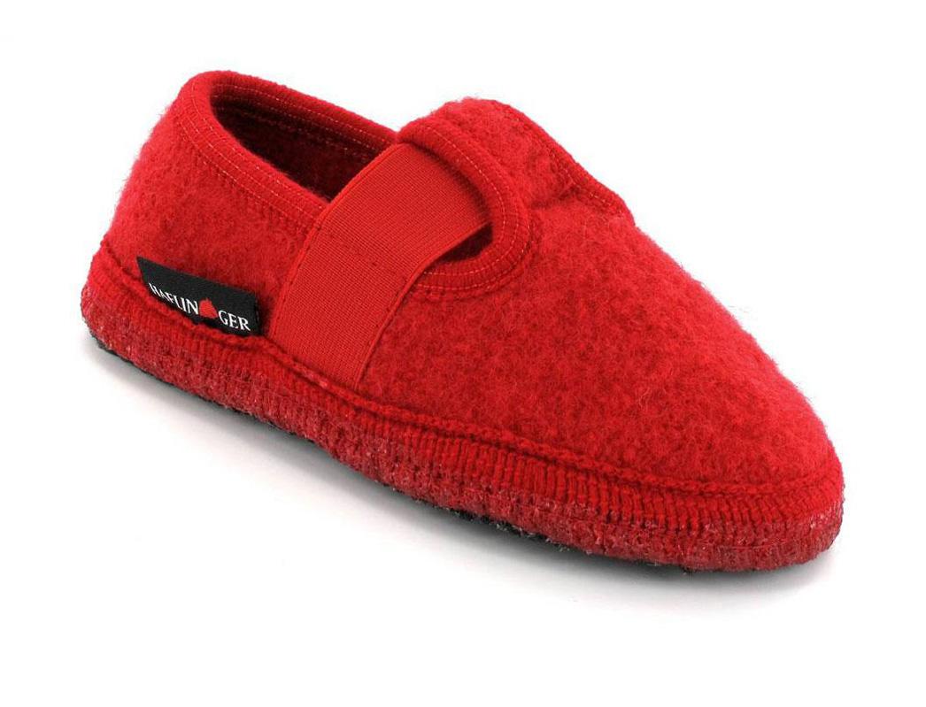 HAFLINGER Girls Slippers Joschi Ruby Express Shipping