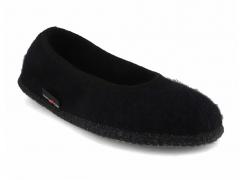 HAFLINGER Marina, black | Women Felt Ballerinas