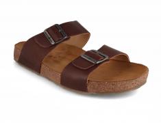 HAFLINGER Men Bio Sandals 'Andrea', brown country