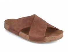 HAFLINGER | Leather Sandal Bio Mio, Country Brown | Exp