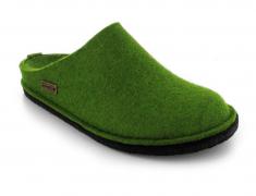 HAFLINGER | Wool Felt Slipper Flair Soft,Grass Green |E