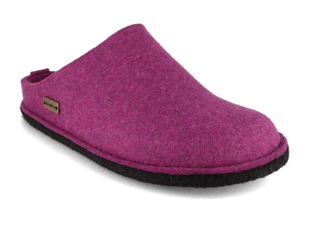 HAFLINGER Slipper | Flair Soft, Mulberry