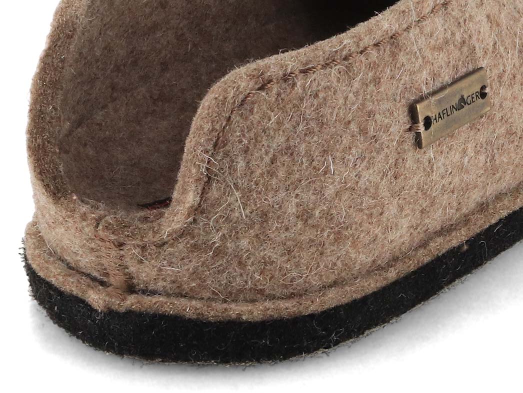 haflinger unisex wool slipper