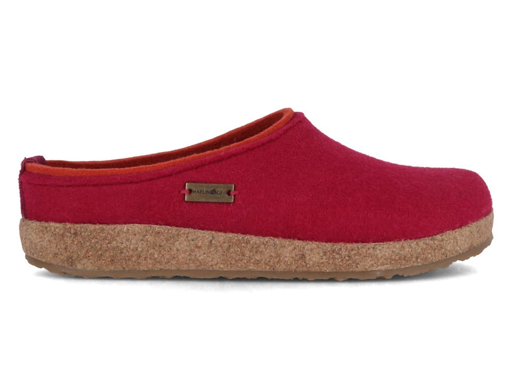Haflinger Grizzly Wave Pantofole Donna In Lana 100% – Fodera Senza Fodera, Suola In EVA, Tacco Piatto 1,5 Cm, Calza Grande 1/2 Misura, Morbide E Confortevoli - 3