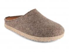 HAFLINGER Women Men Felt Slippers 'Manhattan', turf