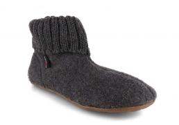 HAFLINGER Women Slipper Boots 'Everest Karlo', anthracite