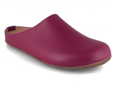 HAFLINGER Women leather Slippers 'Everest Basico', cardinal