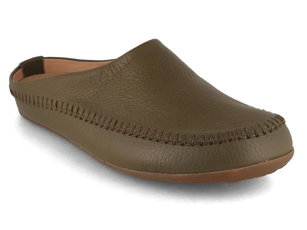 HAFLINGER Women leather Slippers 'Everest Softi', reed