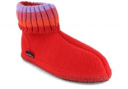 HAFLINGER� Women's Slippers Boots | Paul, Brick Red