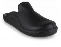 Josef Seibel Men Leather Slippers Monaco 202 G, black