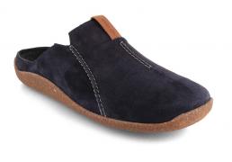 Josef Seibel Men Leather Slippers 'Vince�, ocean