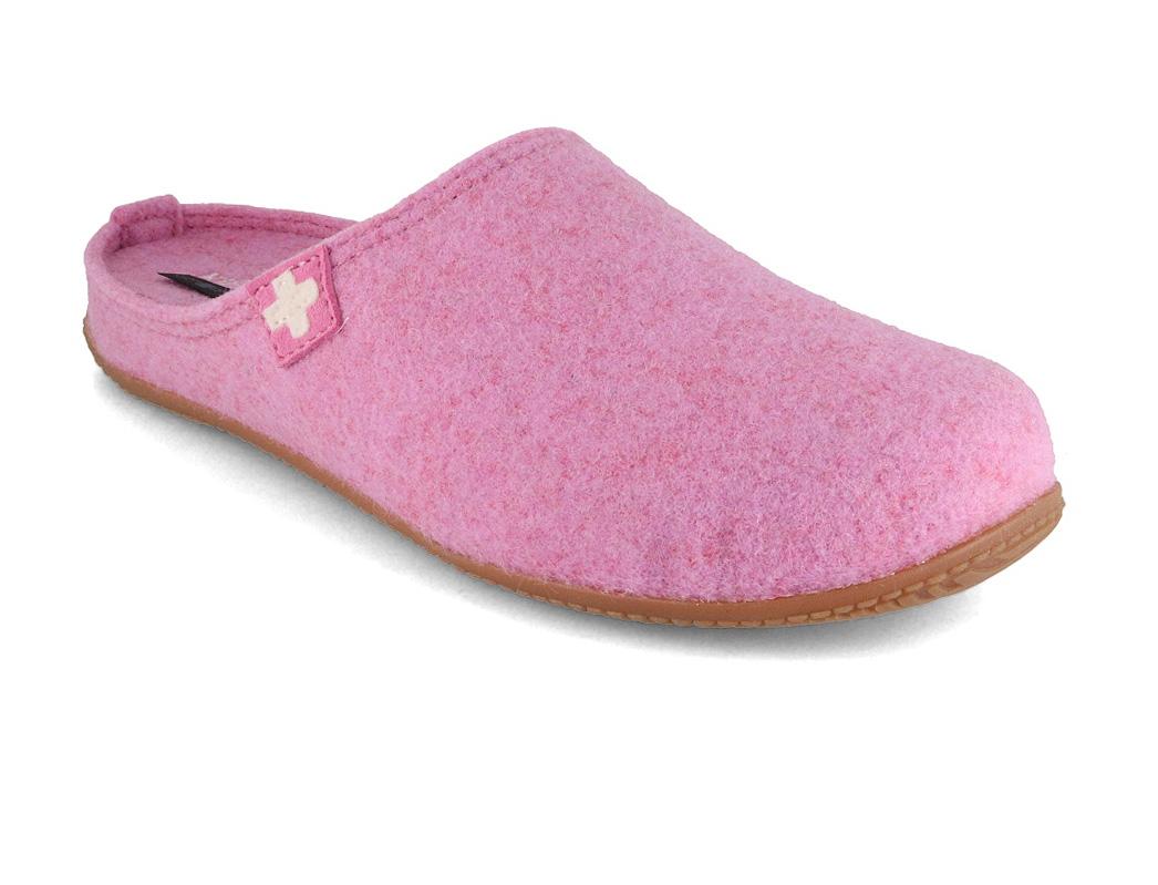 LIVING KITZBUEHEL Slipper | Gipfelkreuz, mulberry