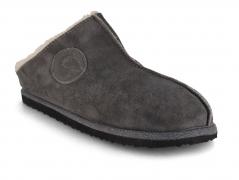 Lammbock� Lammbo Sheepskin Slippers for wide feet, grey