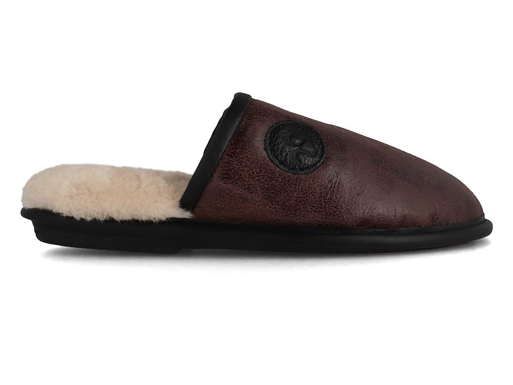 lambswool slippers mens