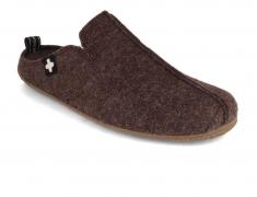 Living Kitzb�hel Men Wool Slippers, brown