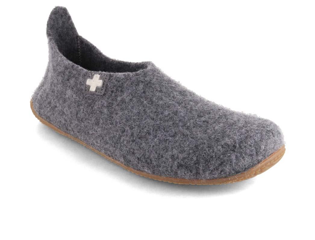 Living Kitzbühel Women Slippers | Summit Cross, Gray |