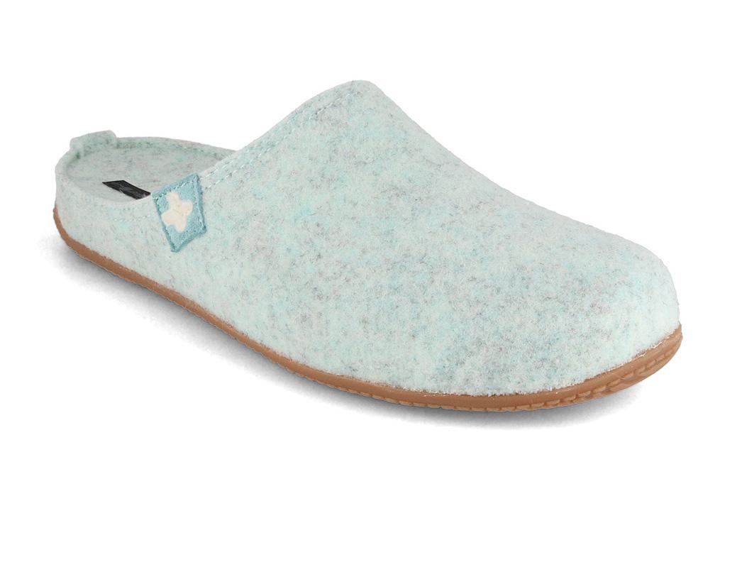 Living Kitzbuehel Women Wool Slippers, laurel