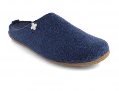 Living Kitzbuehel Wool Slippers, midnight navy