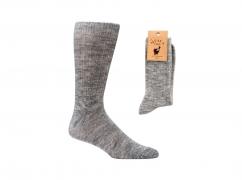 Premium Alpaka Wool Socks | machine washable, light grey