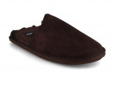 SHEPHERD Men's Luxury Lambskin Slippers, moro brown