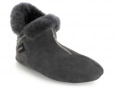 SHEPHERD Women's Sheepskin Slipper Boots | Mariette, Asphalt