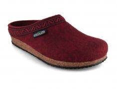 Stegmann Women's Original 108 Wool Clogs 'ST 108', firebrick