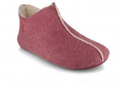 THIES Women Cotton 'Love Slippers', burdeos