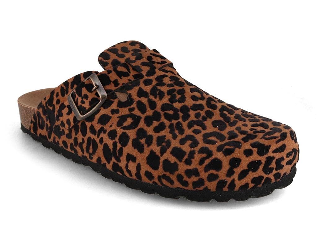 Thies Rec Leo dark leo | Vegan Leo Pattern Clog