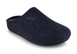 Thies Unisex recycled felt Slippers 'for Insoles', marinojas