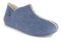 Thies Women Cotton Slipper Boots 'Love', marino