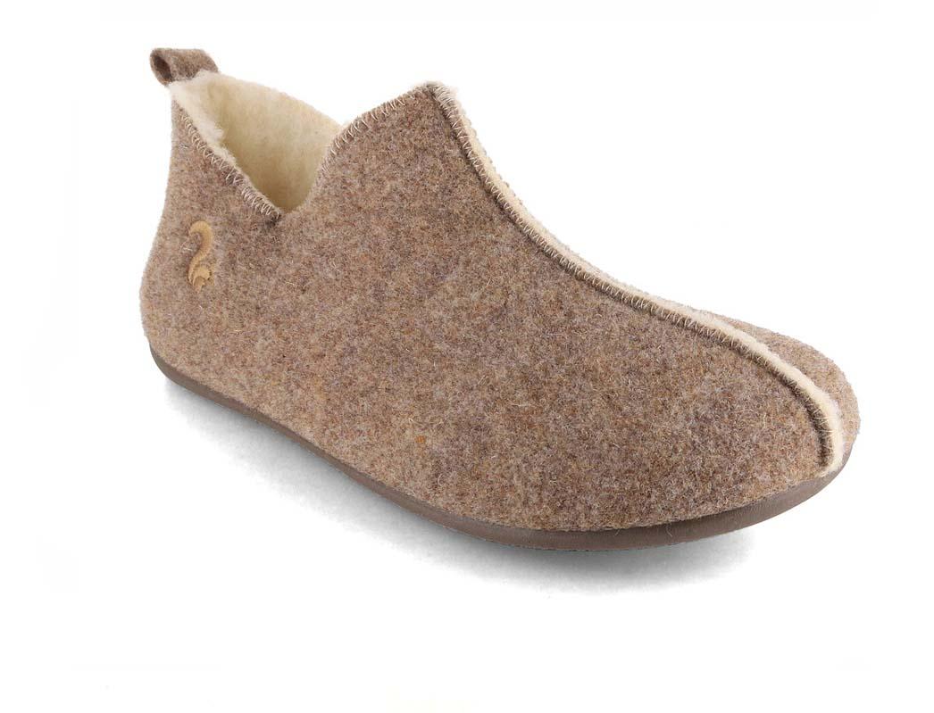 Thies Women Slipper Boots 'Love', beige