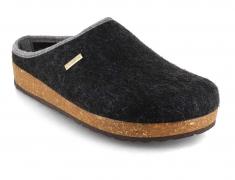 Tuffeln� Felt Clogs for Men �Comfort�, dark grey