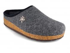 Tuffeln� Felt Clogs for Women �Edelweiss�, grey
